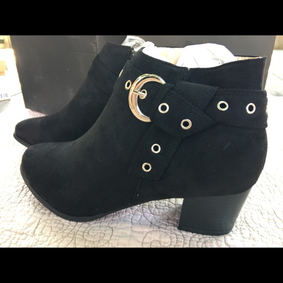 Brand New Chase + Chloe Anita side buckle booties - Picture 5 of 8